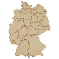 Holzpuzzle Deutschland