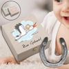 Hufeisen Geschenkbox zur Geburt