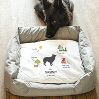 Hundebett - Ohne Hund ist alles doof