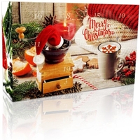 Kaffee-Adventskalender Bio/Fair mit Kaffeepads aus aller Welt