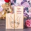 Kerzenständer Set - Hand in Hand mit Personalisierung