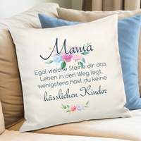 Kissen - Hässliche Kinder