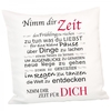 Kissen - Nimm Dir Zeit