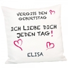 Kissen - Vergiss den Geburtstag - mit Wunschname