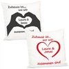 Kissen - Zuhause - mit Personalisierung