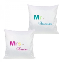 Kissen Set - Mr. und Mrs.