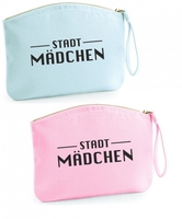 Kosmetiktasche - Stadtmädchen
