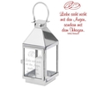 Laterne - Ringe mit Spruch
