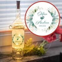 LED Flasche zur Hochzeit