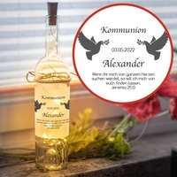 LED Flasche zur Kommunion