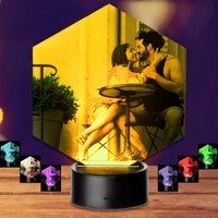 LED-Leuchte mit Fotodruck
