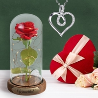 Liebes Set Ewige Rose