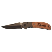 Messer von MetMaxx - Holz mit Gravur