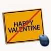 Mousepad - Anti Valentinstag