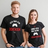 Partner T-Shirts - Ich bin ein Zocker
