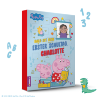 Peppa Pig Schulstart Kalender mit Personalisierung