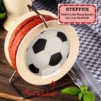 Personalisierbare Fußball Wurst Kabeltrommel