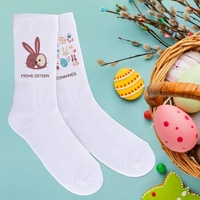 Personalisierbare Socken - Ostern