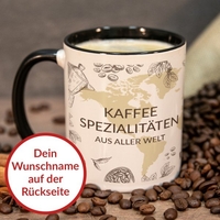 Personalisierte Kaffeetasse - Kaffeespezialitäten