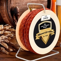 Personalisierte Salami - Männerpraline