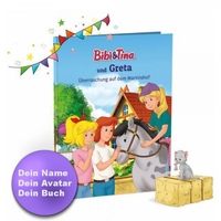 Personalisiertes Kinderbuch - Bibi & Tina und Du auf dem Martinshof