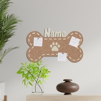 Pinnwand - Hundeknochen mit Personalisierung