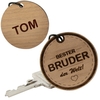 Schlüsselanhänger - rund bester Bruder
