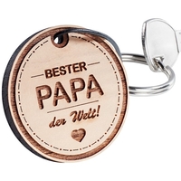 Schlüsselanhänger - rund bester Papa