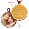 Schlüsselanhänger aus Holz - Lieblingsmensch ®