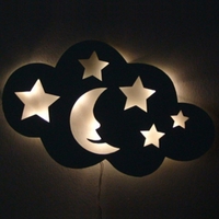 Schlummerlicht - Wolke mit Wunschname