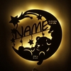Schlummerlicht Mond mit Name