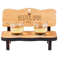 Schnapsbank - Bester Papa mit Personalisierung