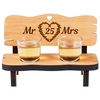 Schnapsbank zum Hochzeitstag - Mr & Mrs