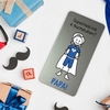 Schokoladenbox - Superheld mit 4 Buchstaben - PAPA