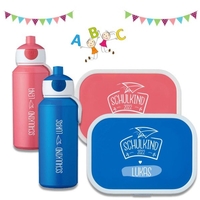 Schulkind 2022 - Brotdose und Trinkflasche