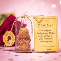 Schutzengel aus Ton