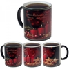 Schwarze Zaubertasse Advent