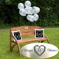 Silberhochzeit-Set