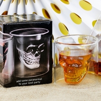 Skull Shot Glass-Schnapsglas-Spaßgeschenk