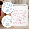 Spardose zur Geburt mit Personalisierung
