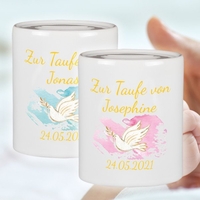 Spardose zur Taufe
