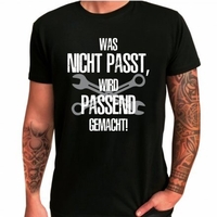 T-Shirt - Was nicht passt,  wird passend gemacht