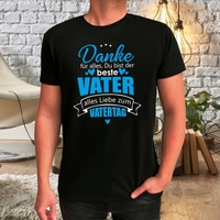 T-Shirt zum Vatertag - Danke Papa