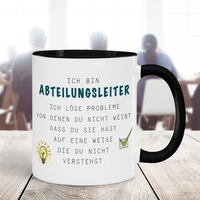 Tasse - Ich bin Abteilungsleiter
