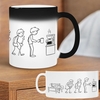 Tasse - Kaffee Evolution