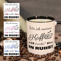 Tasse - Kaffee trinken