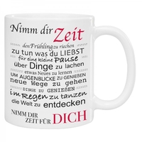 Tasse - Nimm Dir Zeit