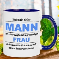 Tasse - stolzer Mann