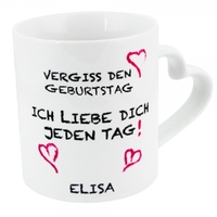 Tasse - Vergiss den Geburtstag