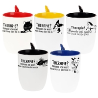 Tasse mit Löffel - Haustier